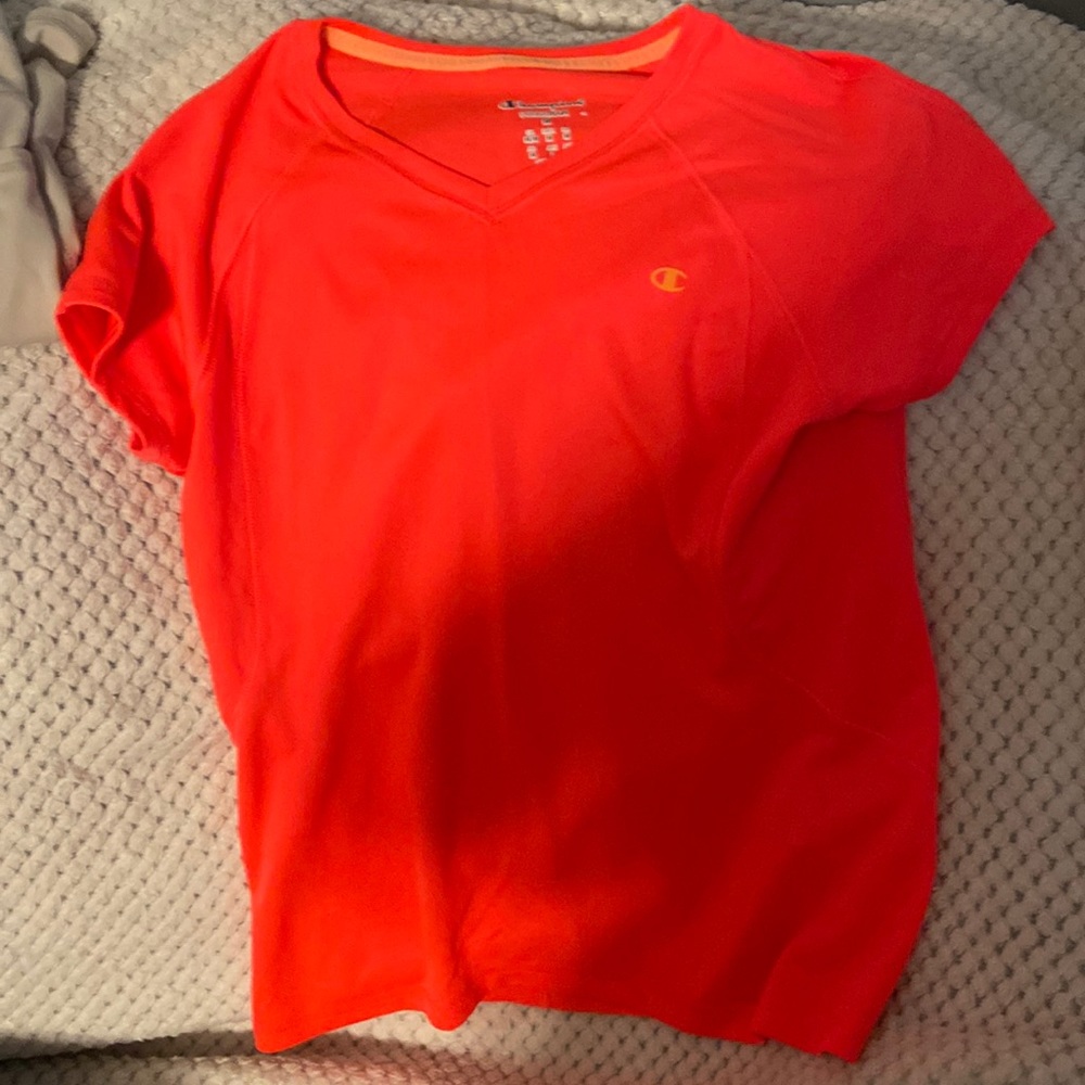 Champion coral workout tee
